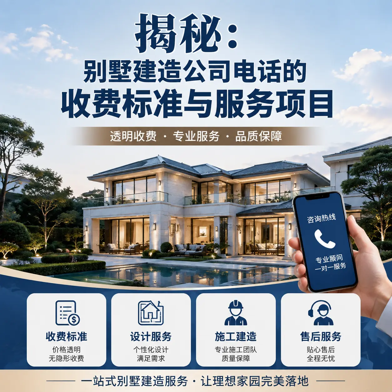 揭秘：北京别墅建造公司电话的收费标准与服务项目