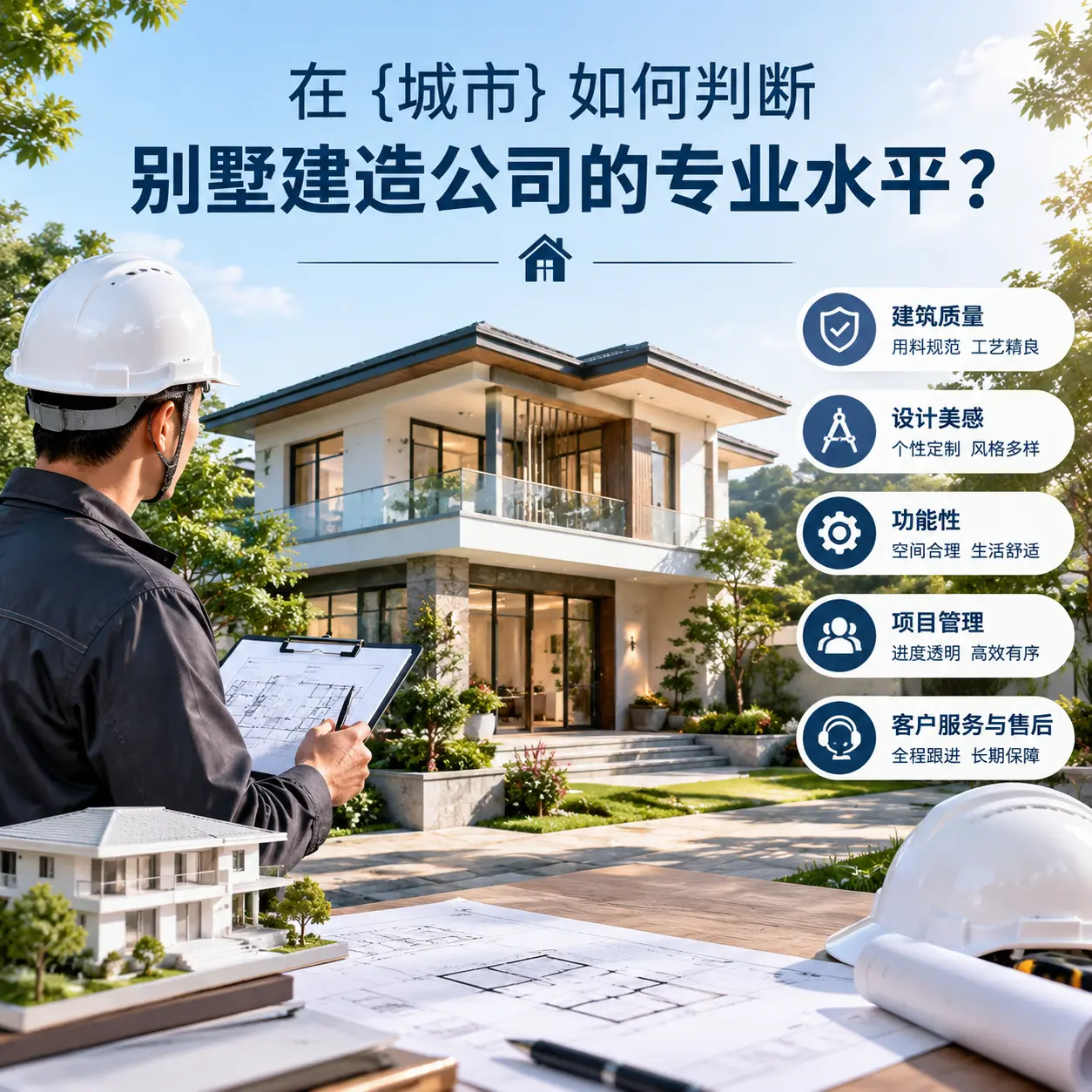 在 北京 如何判断别墅建造公司的专业水平？