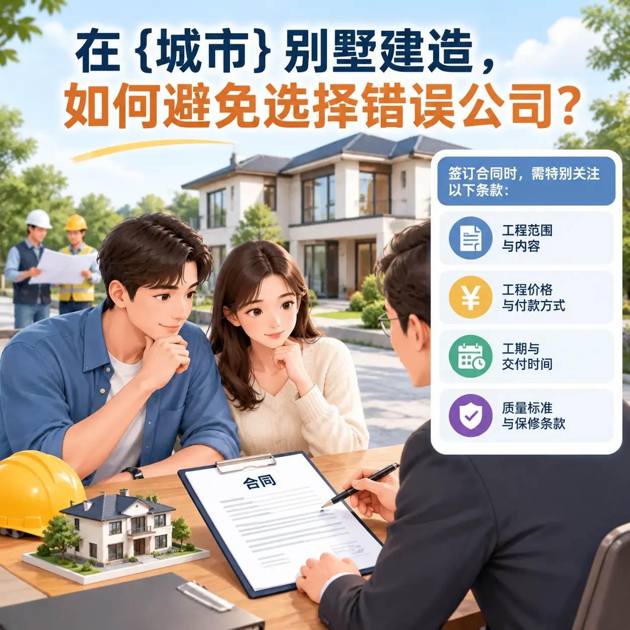 在 北京 别墅建造，如何避免选择错误公司？