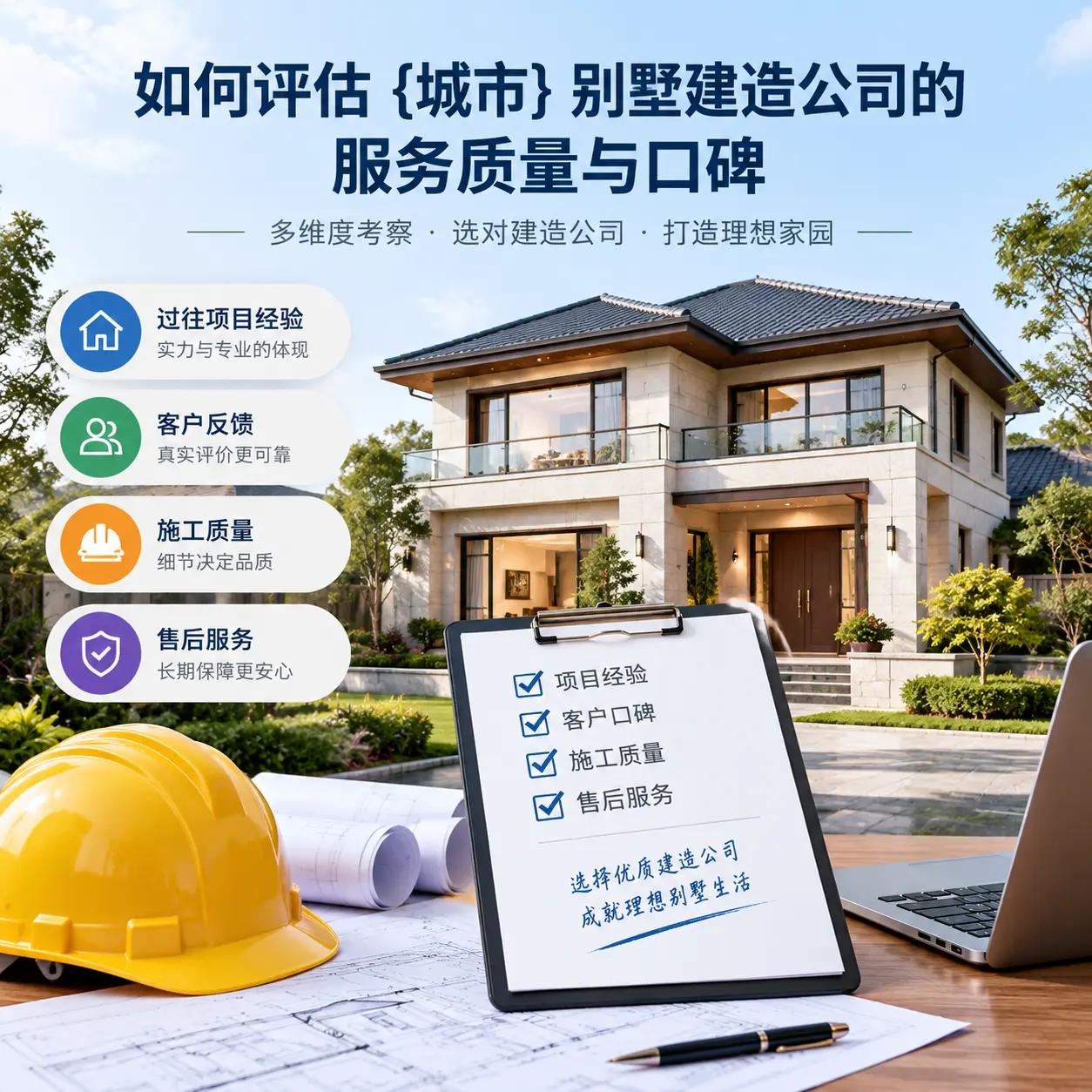 如何评估 北京 别墅建造公司的服务质量与口碑
