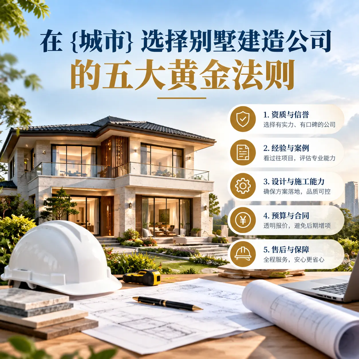 在 北京 选择别墅建造公司的五大黄金法则
