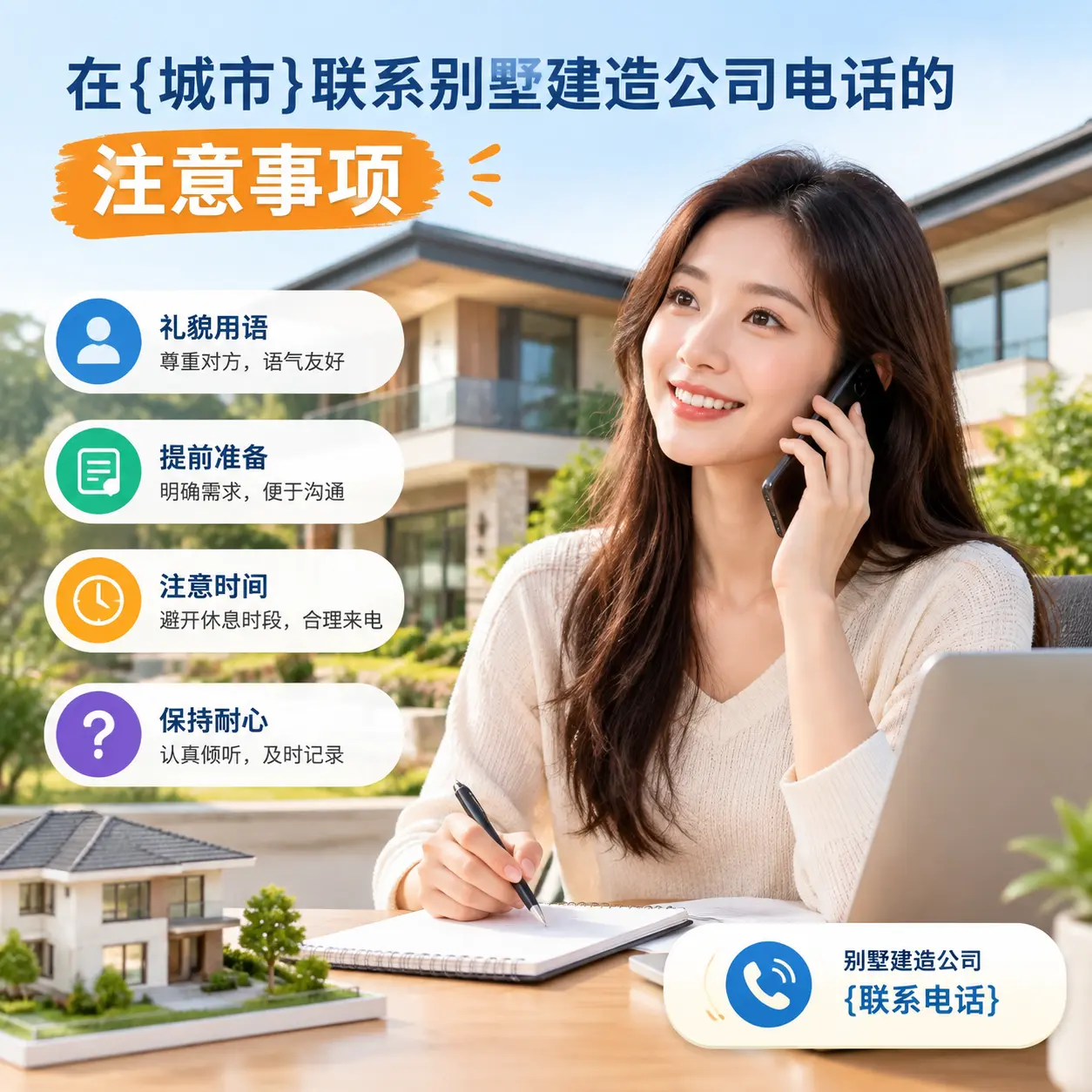 在北京联系别墅建造公司电话的注意事项