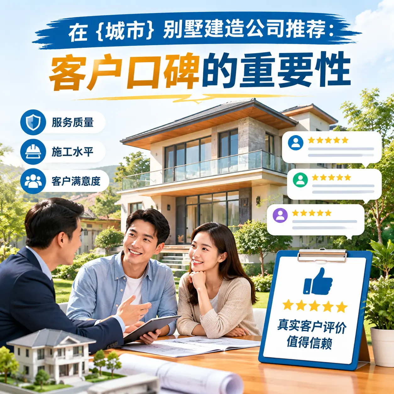 在 北京 别墅建造公司推荐：客户口碑的重要性
