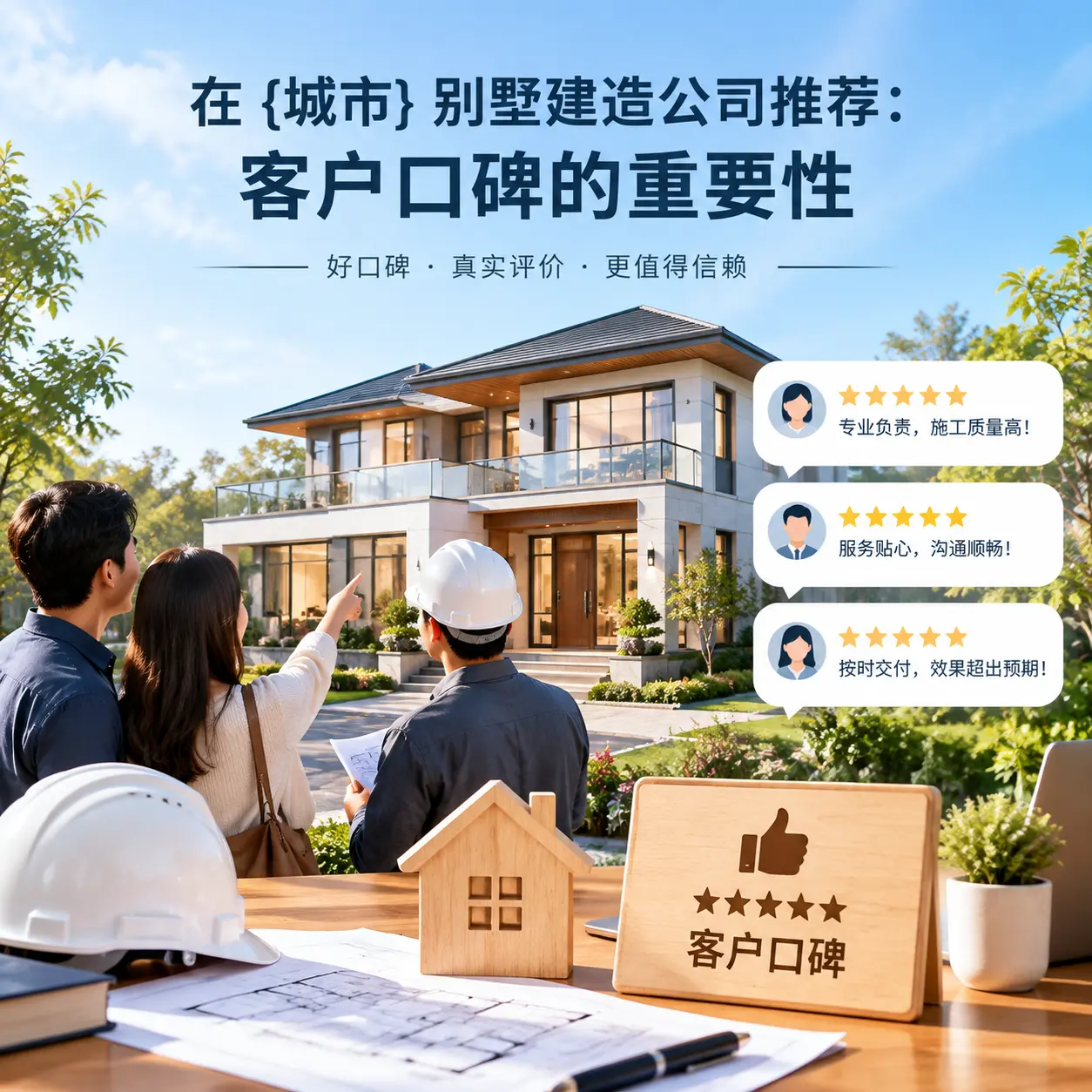 在 北京 别墅建造公司推荐：客户口碑的重要性