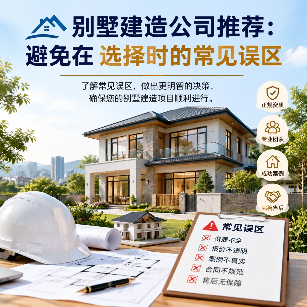 别墅建造公司推荐：避免在 北京 选择时的常见误区