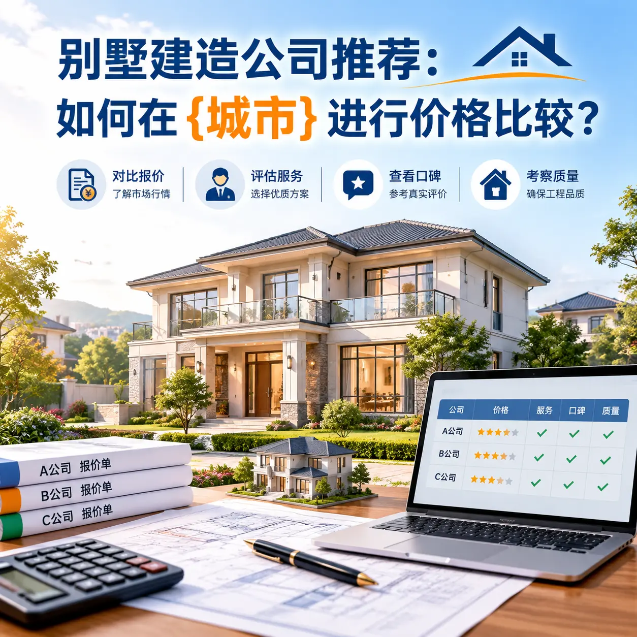 别墅建造公司推荐：如何在 北京 进行价格比较？