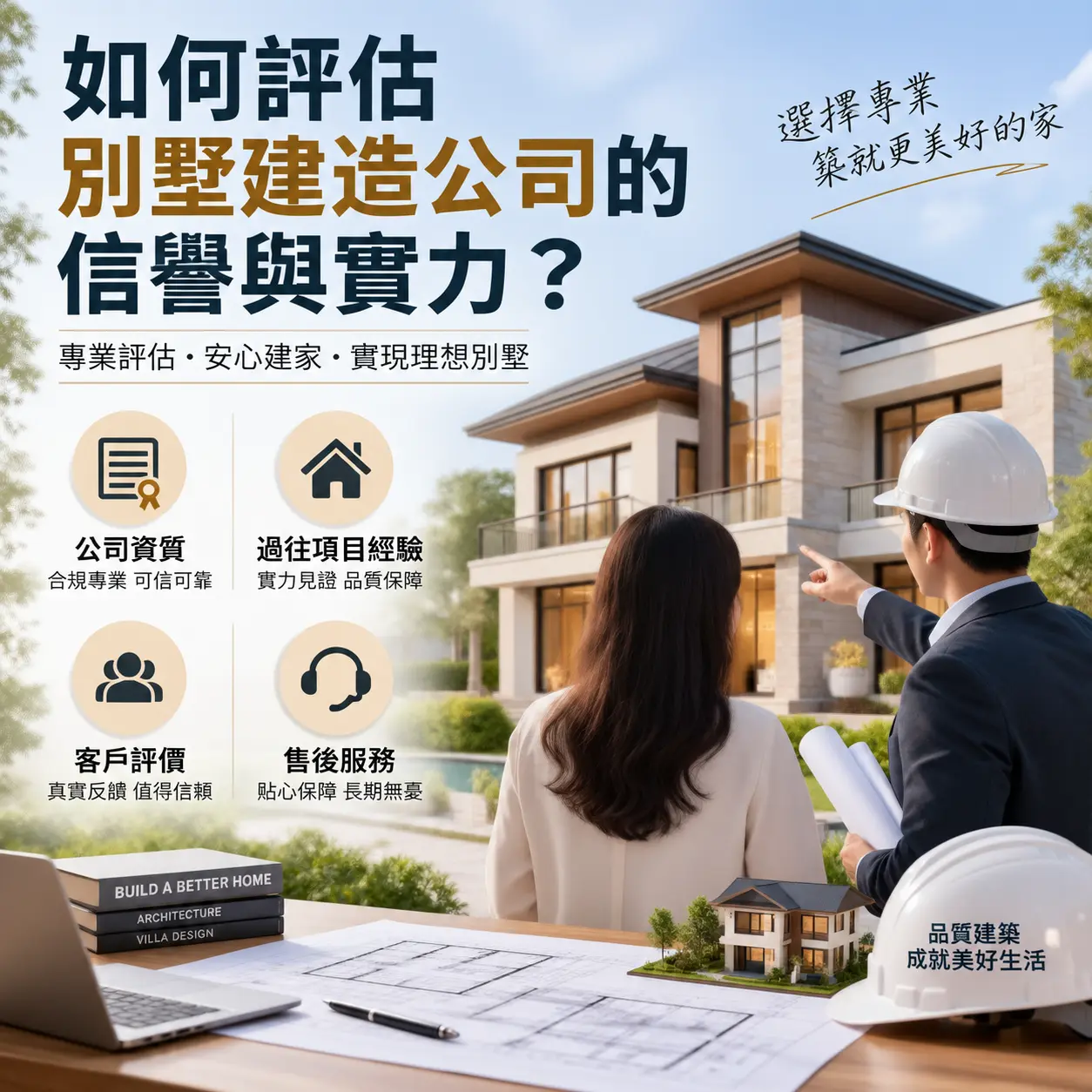 如何评估 北京 别墅建造公司的信誉与实力？