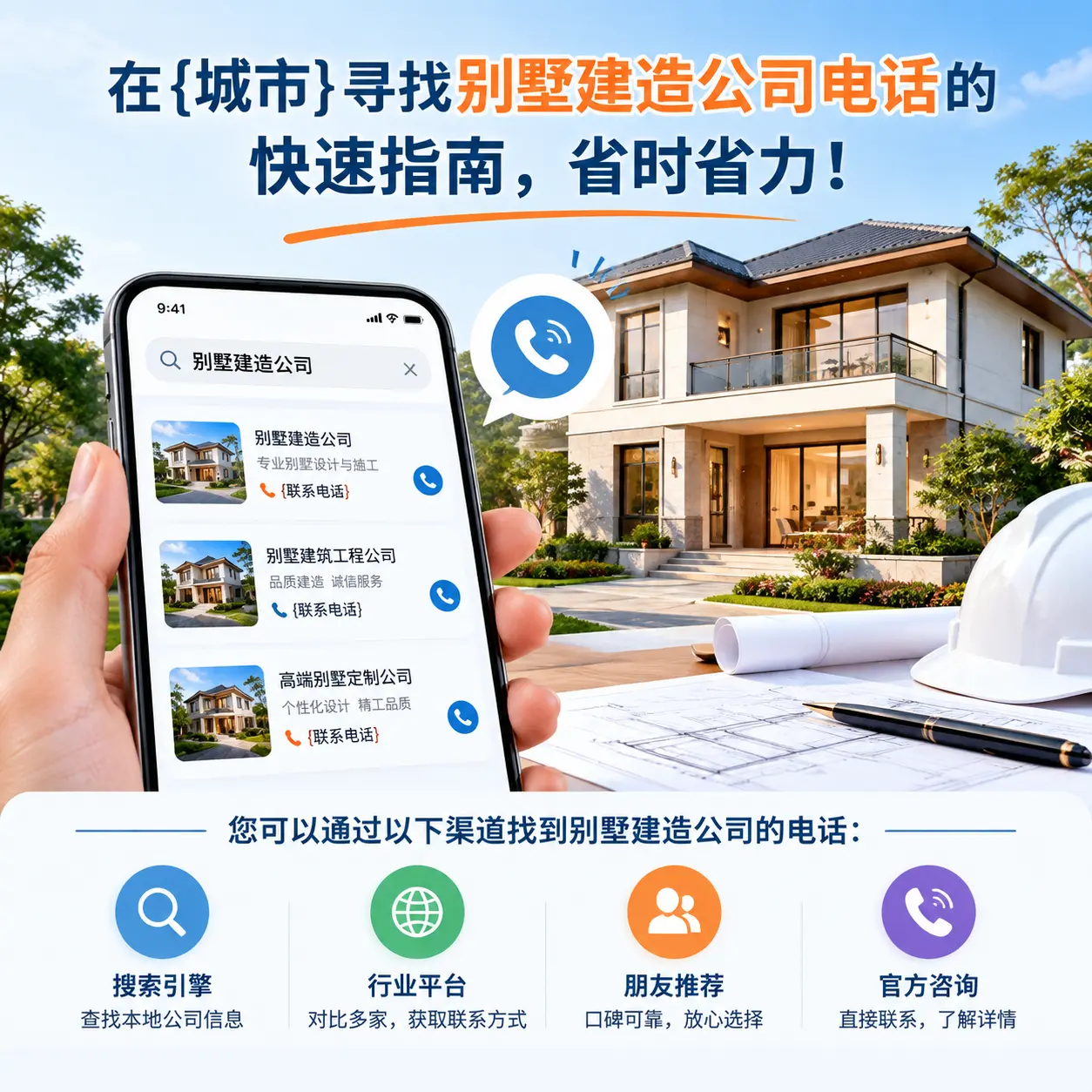 在北京寻找别墅建造公司电话的快速指南，省时省力！