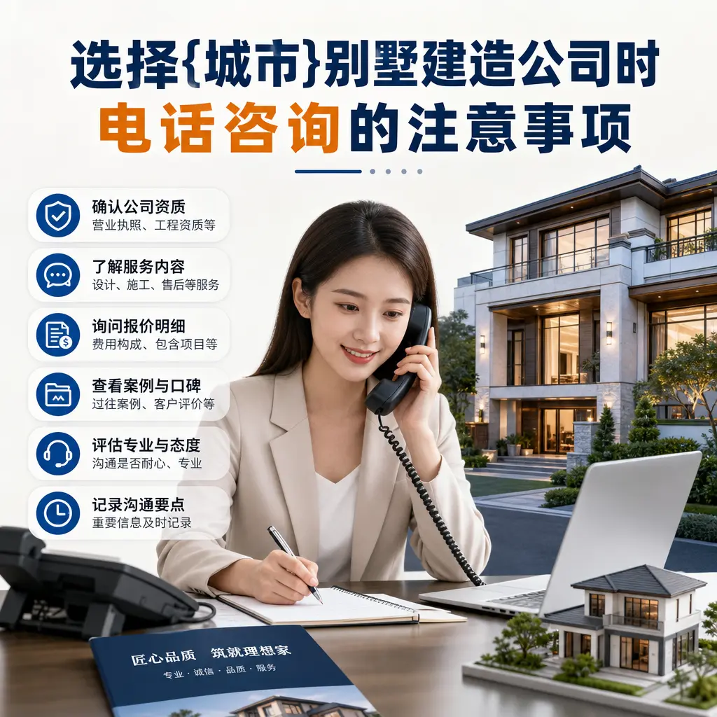 选择北京别墅建造公司时，电话咨询的注意事项