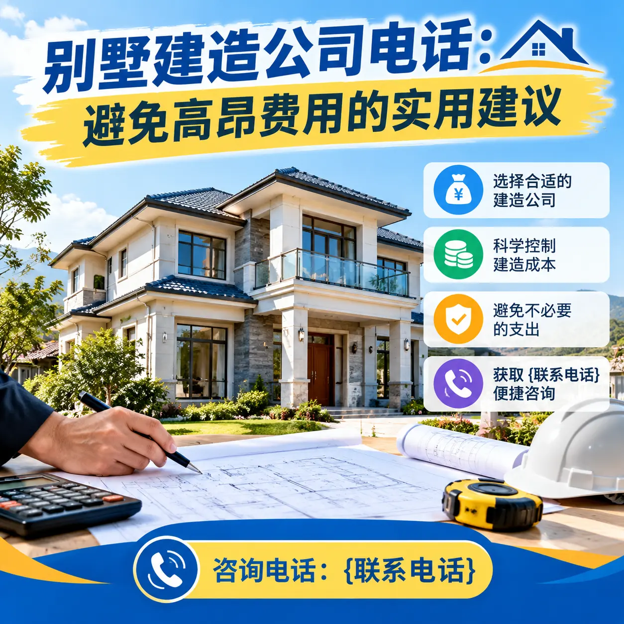 北京别墅建造公司电话:避免高昂费用的实用建议