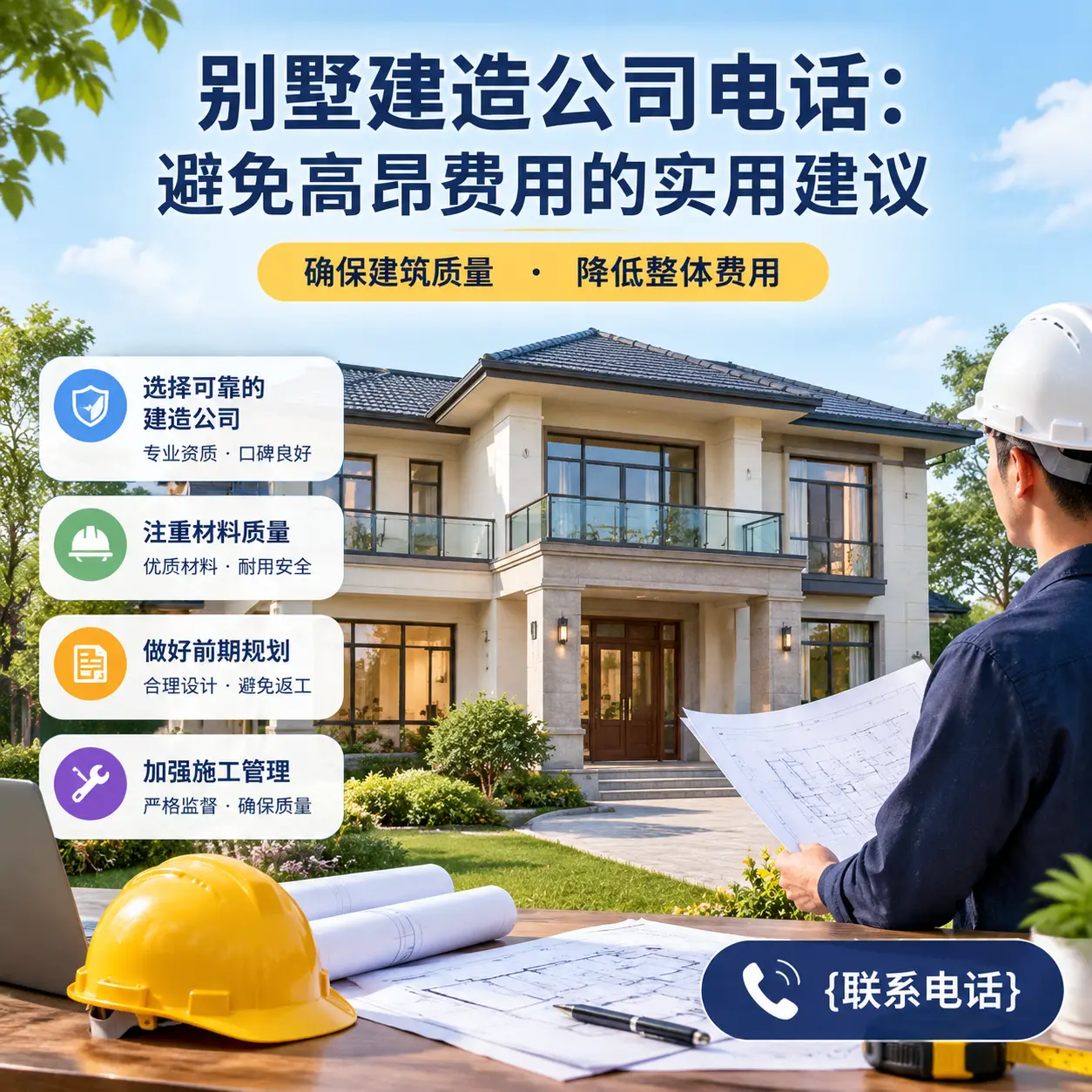 北京别墅建造公司电话:避免高昂费用的实用建议