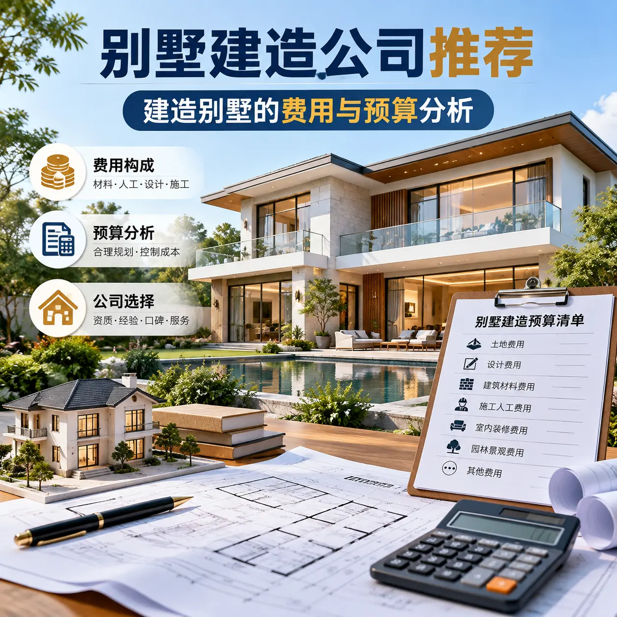 别墅建造公司推荐： 北京 建造别墅的费用与预算分析