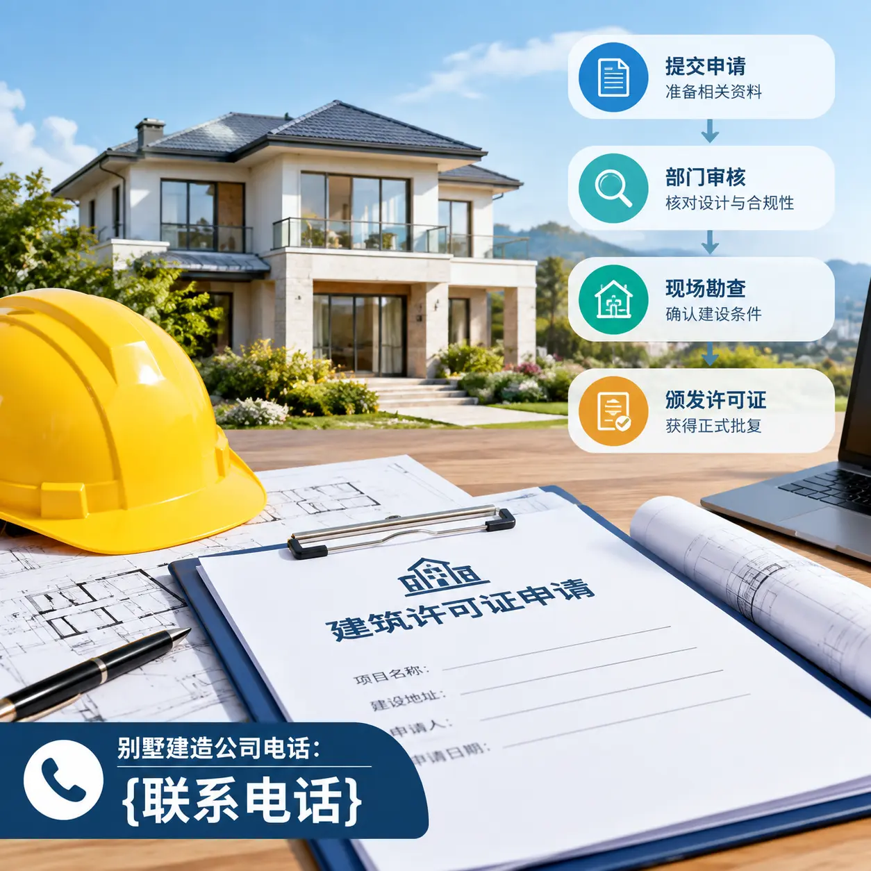 别墅建造公司电话：在北京建造前的准备工作