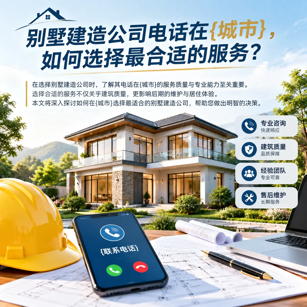 别墅建造公司电话在北京，如何选择最合适的服务？