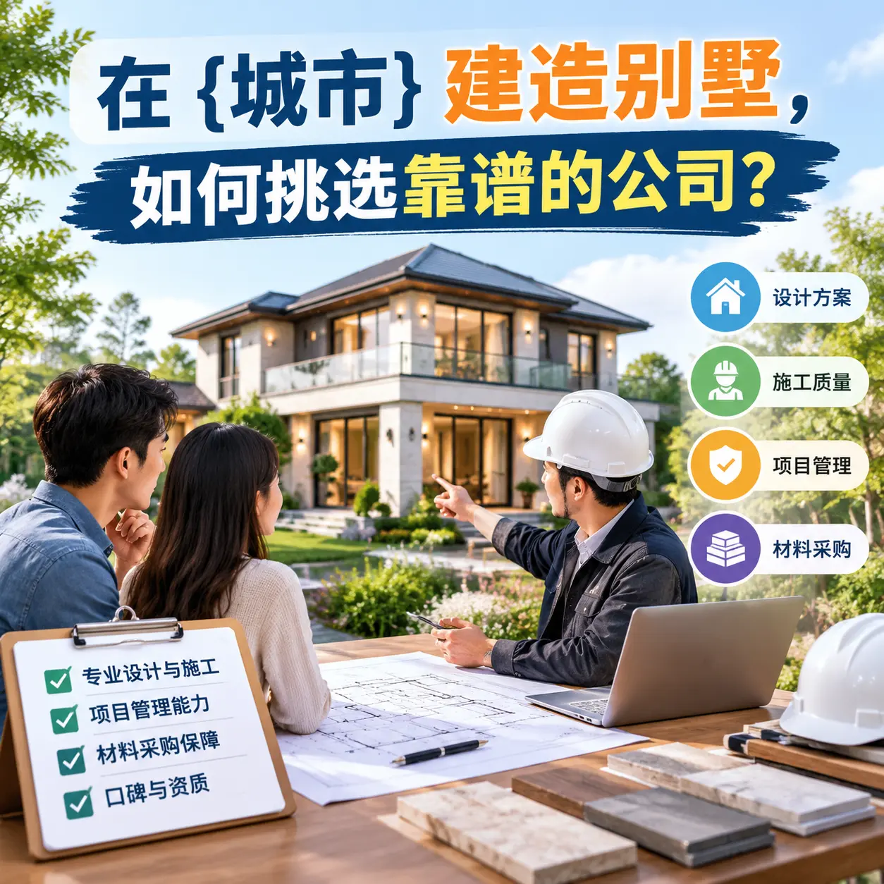 在 北京 建造别墅，如何挑选靠谱的公司？