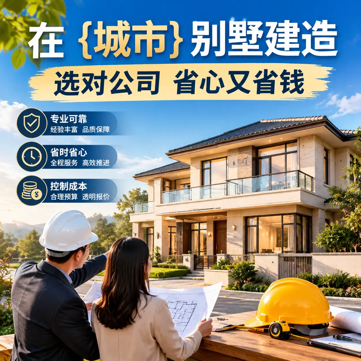 在 北京 别墅建造，选对公司省心又省钱