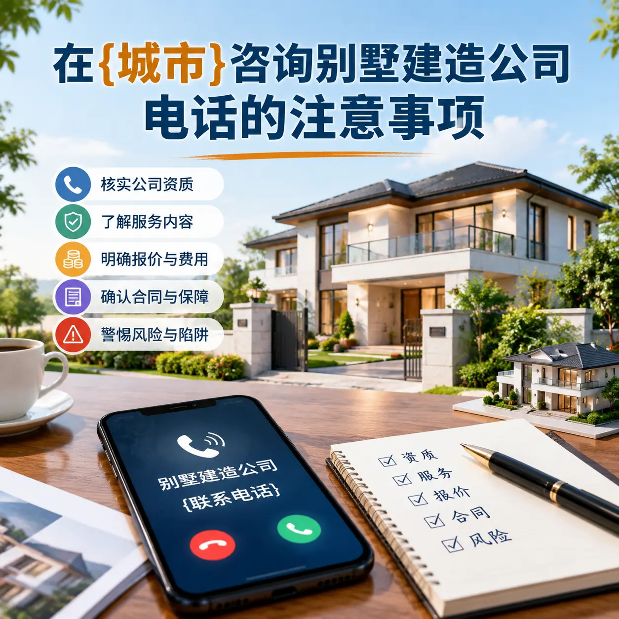 在北京咨询别墅建造公司电话的注意事项
