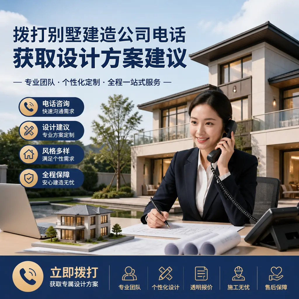 拨打北京别墅建造公司电话，获取设计方案建议