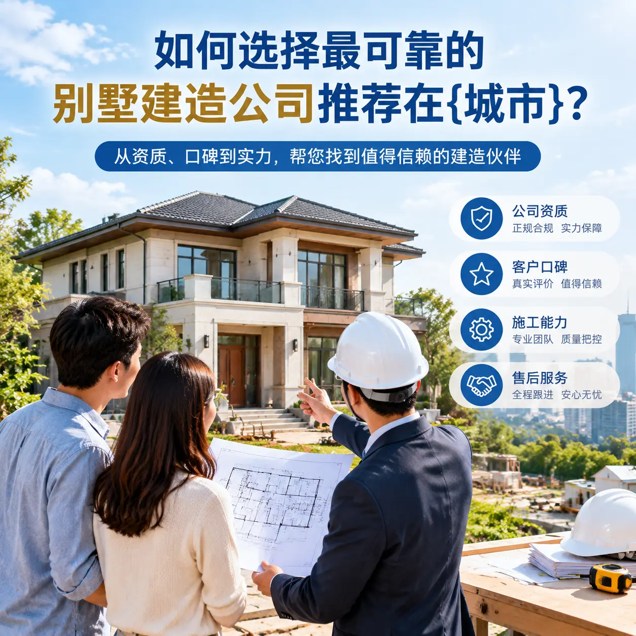 如何选择最可靠的别墅建造公司推荐在北京？