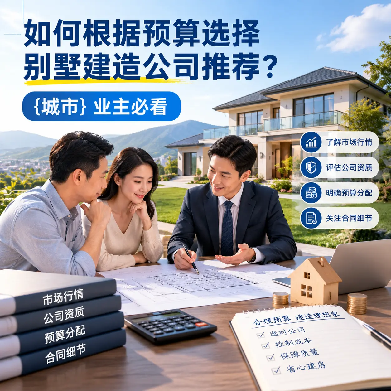 如何根据预算选择别墅建造公司推荐？ 北京 业主必看