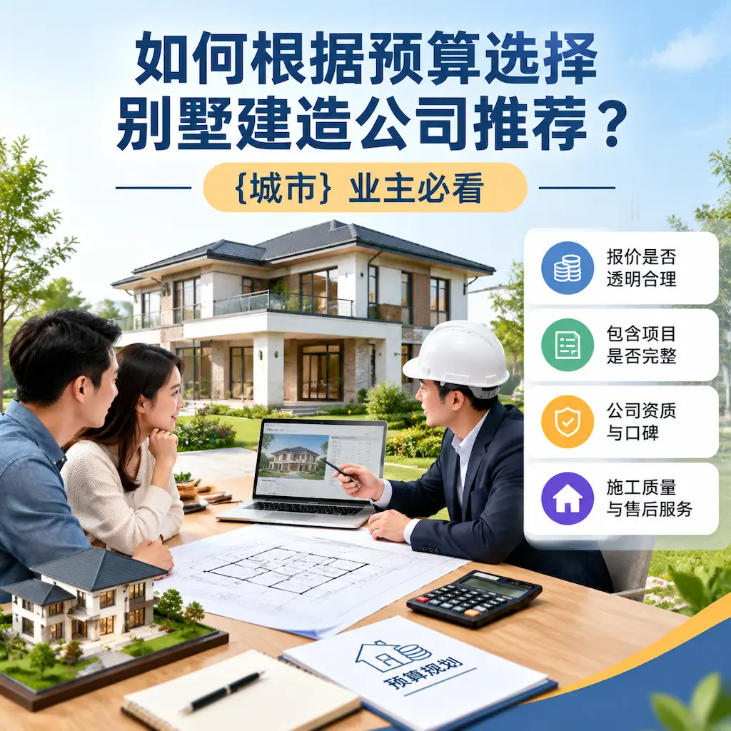 如何根据预算选择别墅建造公司推荐？ 北京 业主必看
