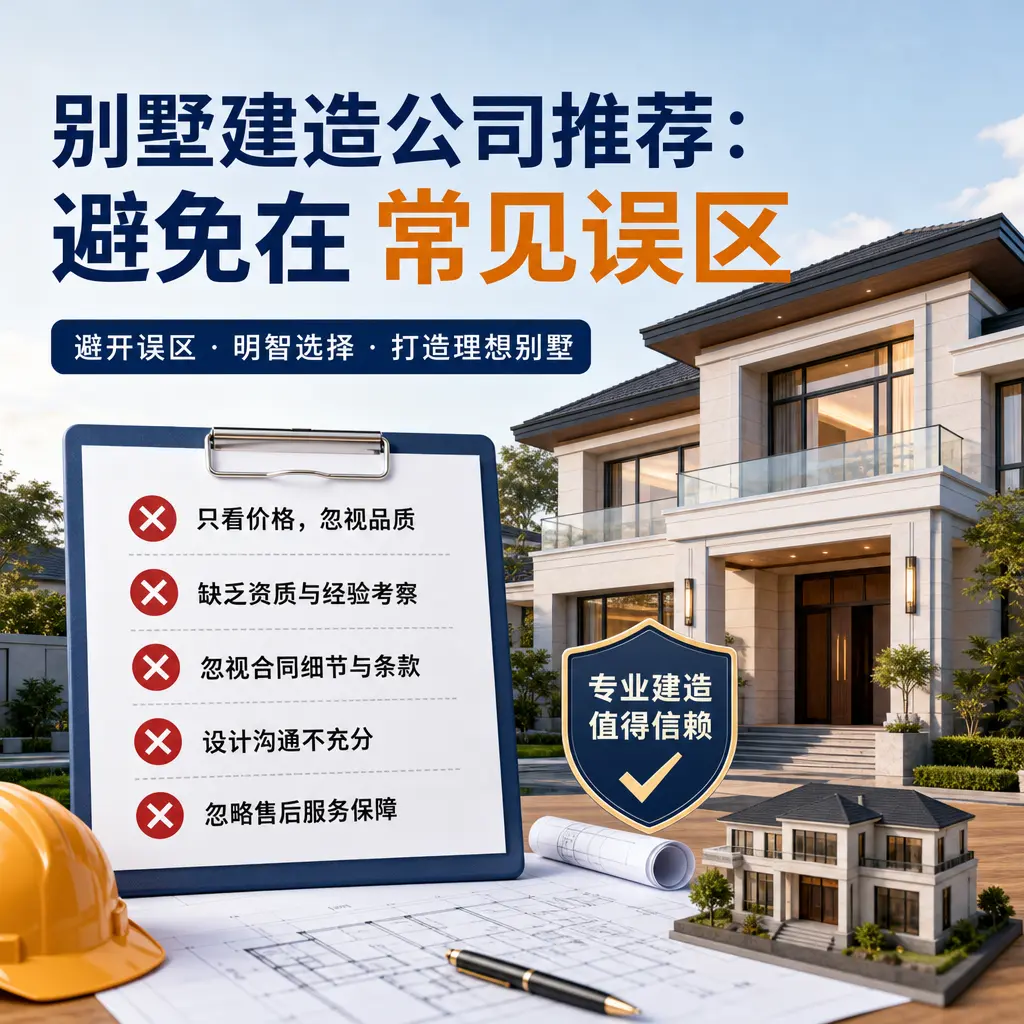 别墅建造公司推荐:避免在 北京 的常见误区