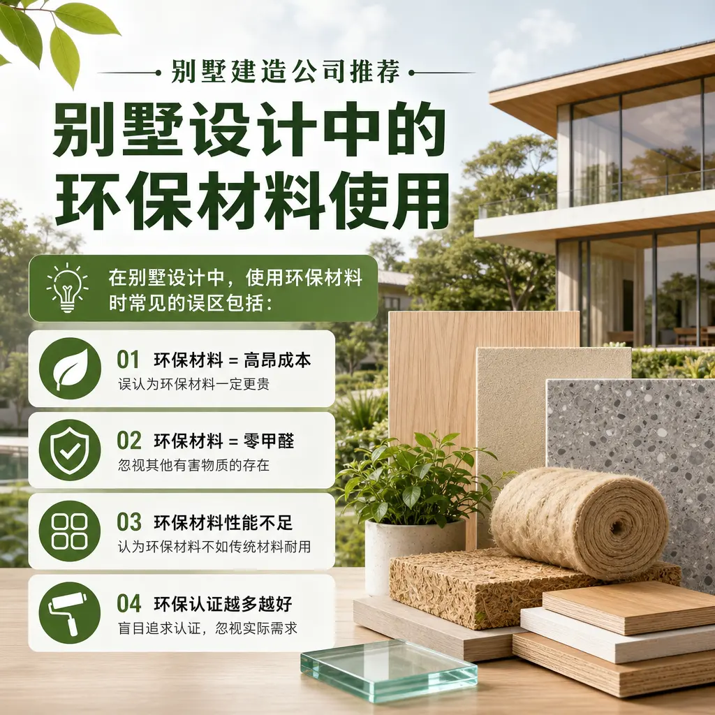 别墅建造公司推荐： 北京 别墅设计中的环保材料使用
