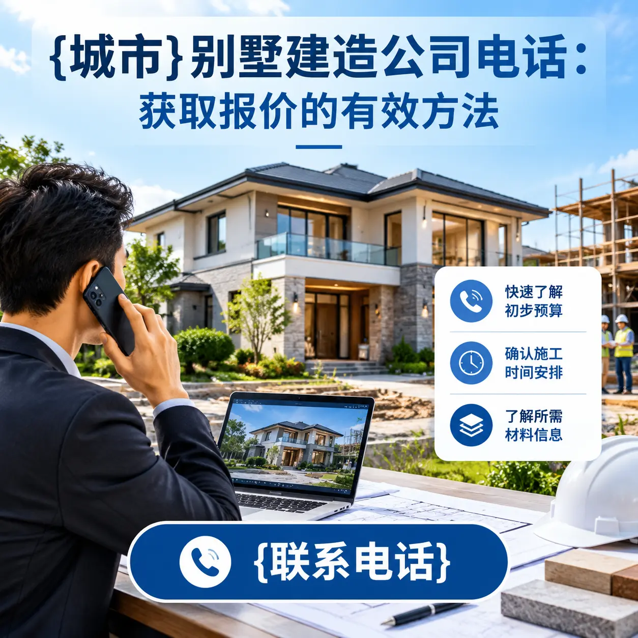 北京别墅建造公司电话：获取报价的有效方法