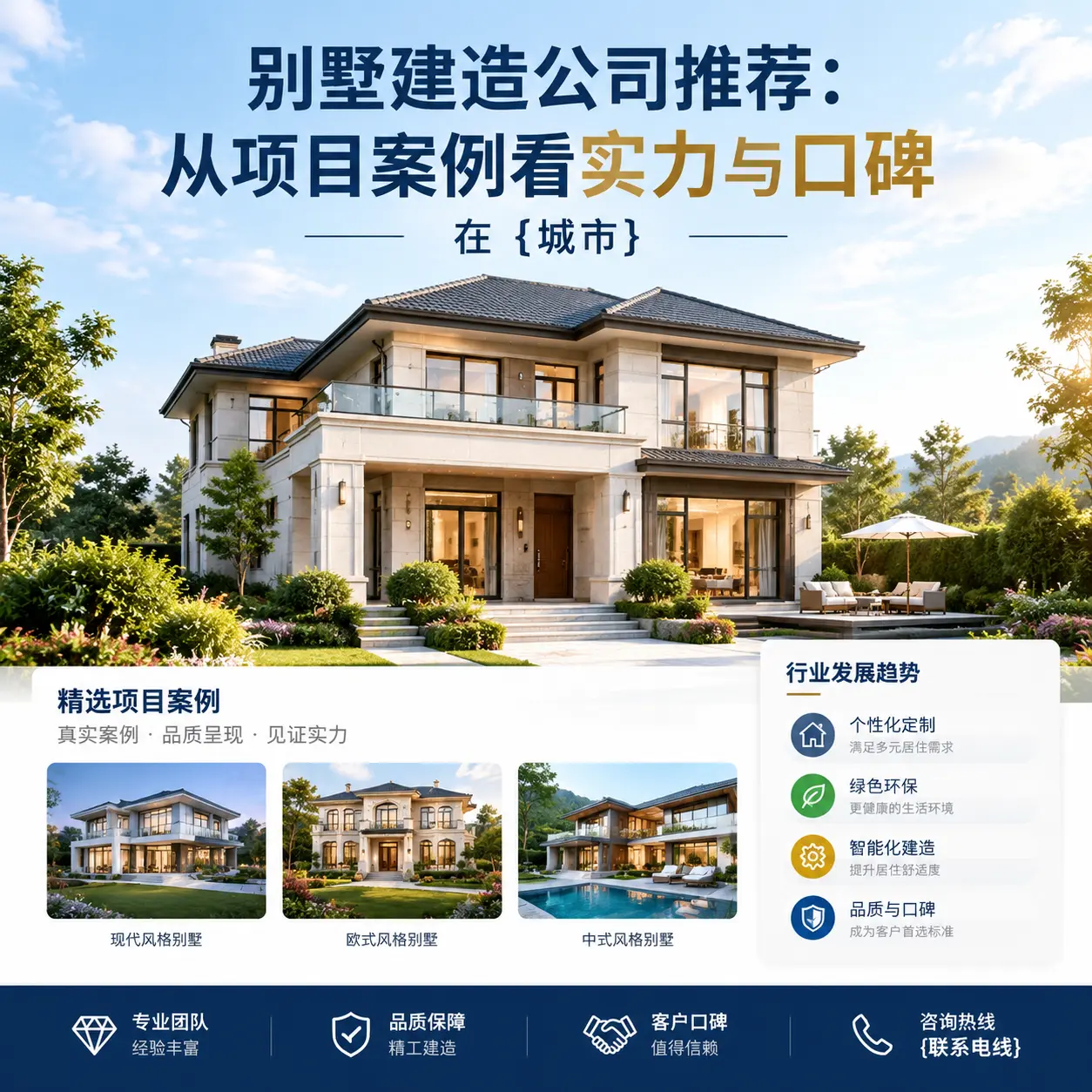 别墅建造公司推荐：从项目案例看实力与口碑在 北京