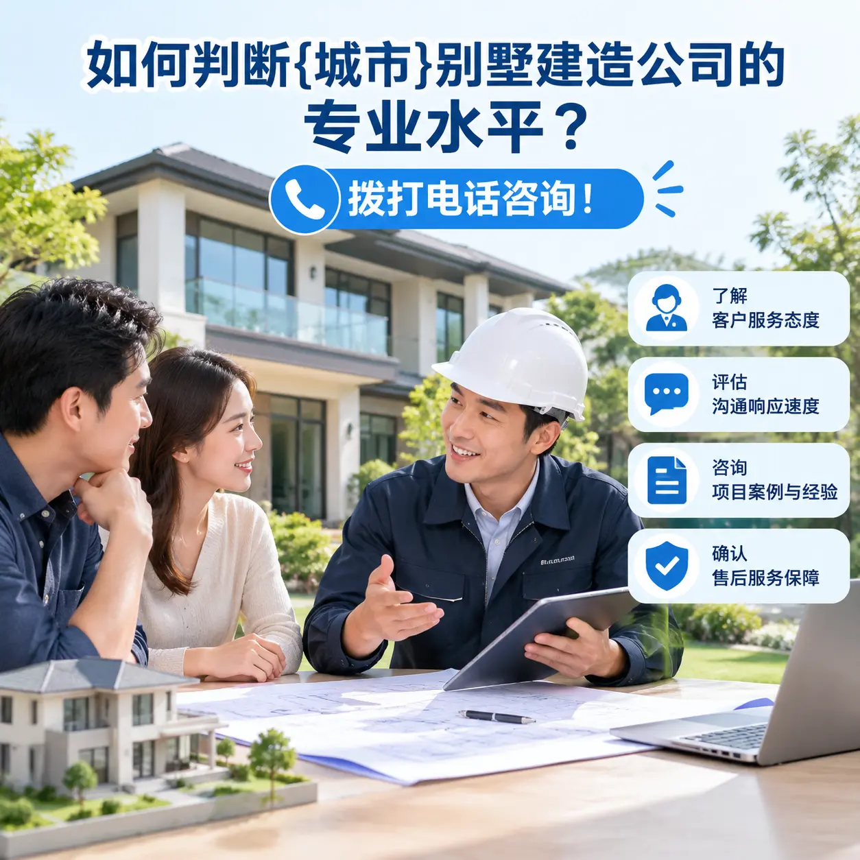 如何判断北京别墅建造公司的专业水平?拨打电话咨询!